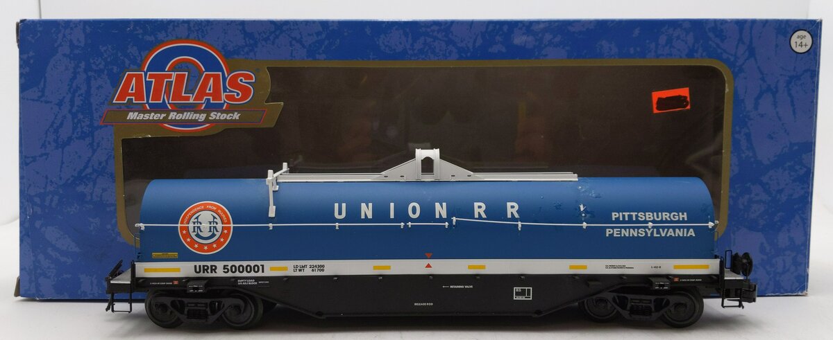 Atlas 3001725-1 O Scale Union Railroad 42` Coil Steel Car #500001 EX/Box