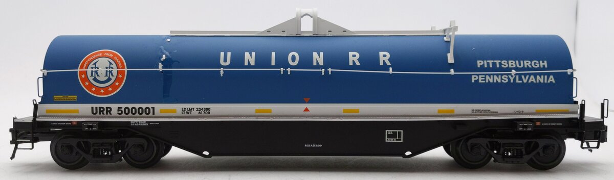 Atlas 3001725-1 O Scale Union Railroad 42` Coil Steel Car #500001 EX/Box