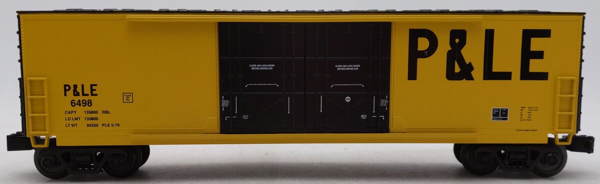 MTH 30-74719 P&LE 50' DD BOXCAR