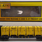 MTH 30-76606 O Pittsburgh & Lake Erie Flat Car w/ Bulkheads & LCL Containers