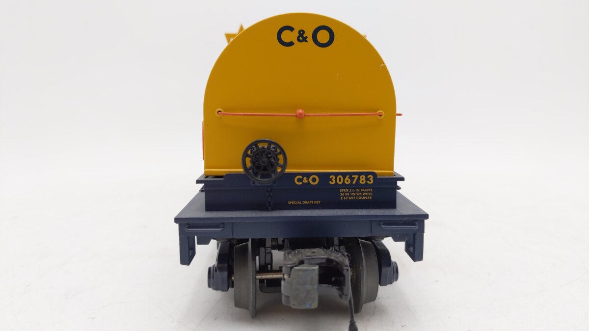 MTH 20-98427 O Chessie Coil Car #306783 LN/Box