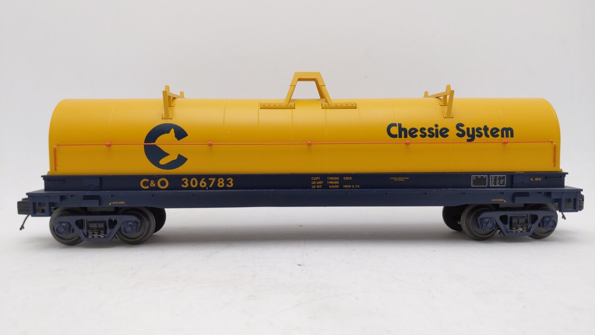 MTH 20-98427 O Chessie Coil Car #306783 LN/Box
