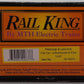 MTH 30-76233 Pittsburgh & Lake Erie Flat Car - w/Bulkheads & Pipe Load #42306 EX/Box