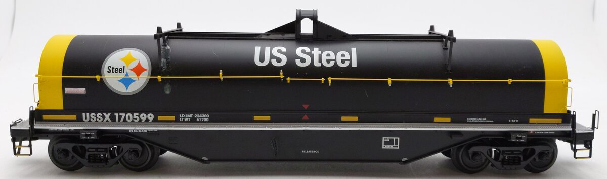 Atlas 3001719-8 O 42' Coil Steel Car US Steel #170599 3-Rail VG/Box