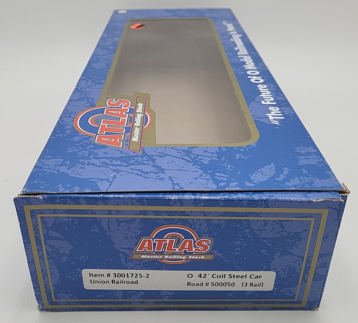 Atlas 3001725-2 O Gauge Union RR Coil Steel Car VG/Box