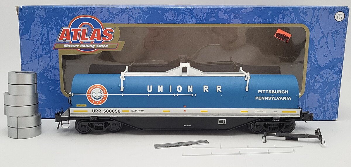 Atlas 3001725-2 O Gauge Union RR Coil Steel Car VG/Box