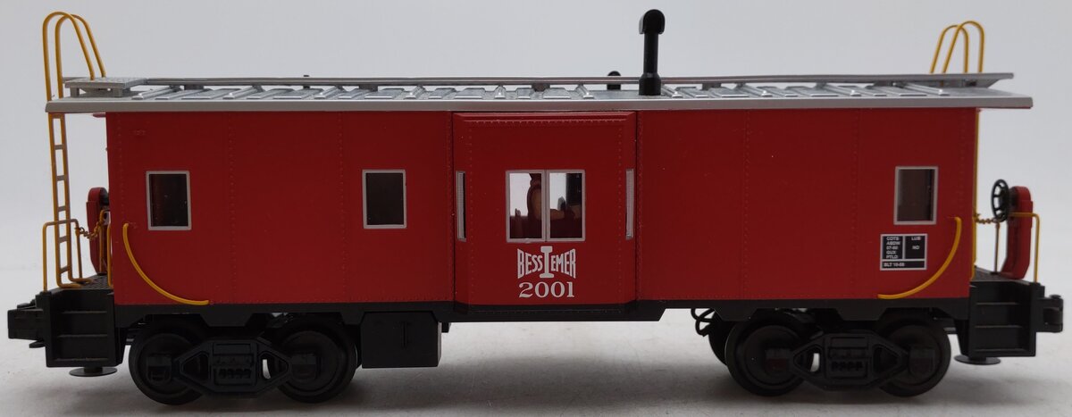 MTH 30-77039 O Bessemer and Lake Erie Bay Window Caboose #2001 EX/Box