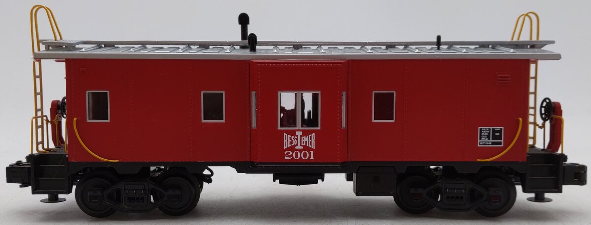 MTH 30-77039 O Bessemer and Lake Erie Bay Window Caboose #2001 EX/Box