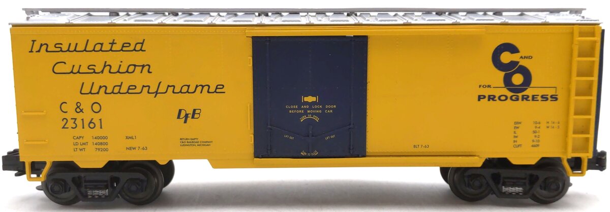 MTH 20-94014 O Chesapeake & Ohio Reefer #23161 EX