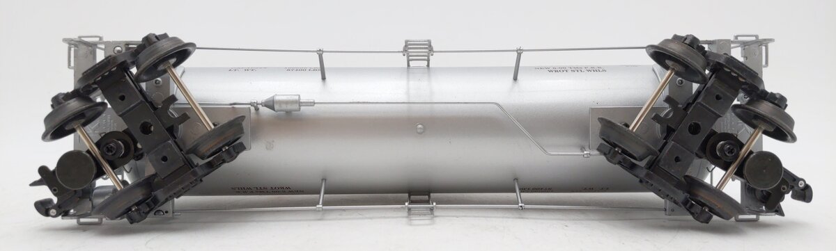 K-Line K6341-1892 O Gauge Pennsylvania Single Dome Aluminum Tank Car EX/Box