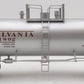 K-Line K6341-1892 O Gauge Pennsylvania Single Dome Aluminum Tank Car EX/Box