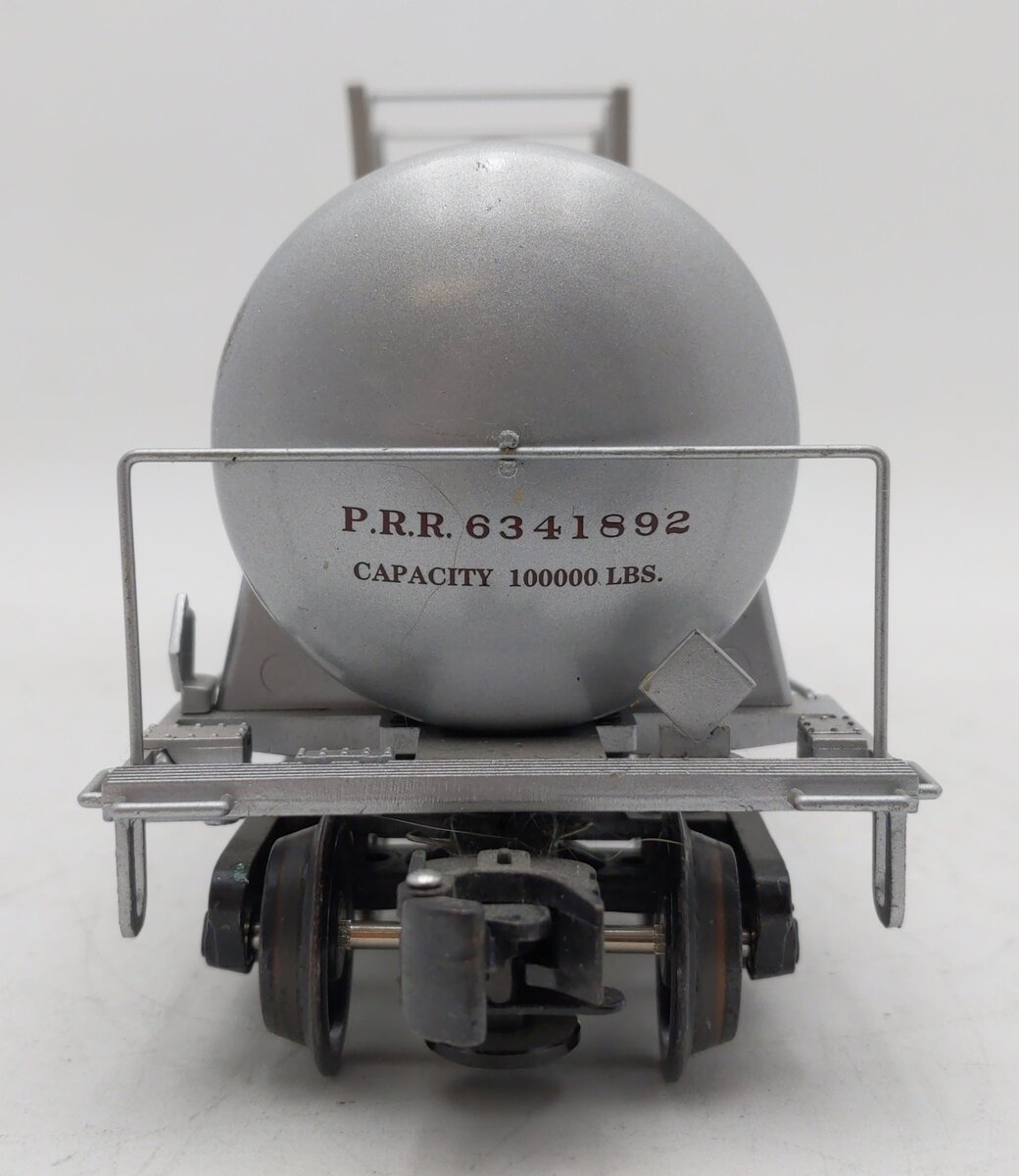K-Line K6341-1892 O Gauge Pennsylvania Single Dome Aluminum Tank Car EX/Box