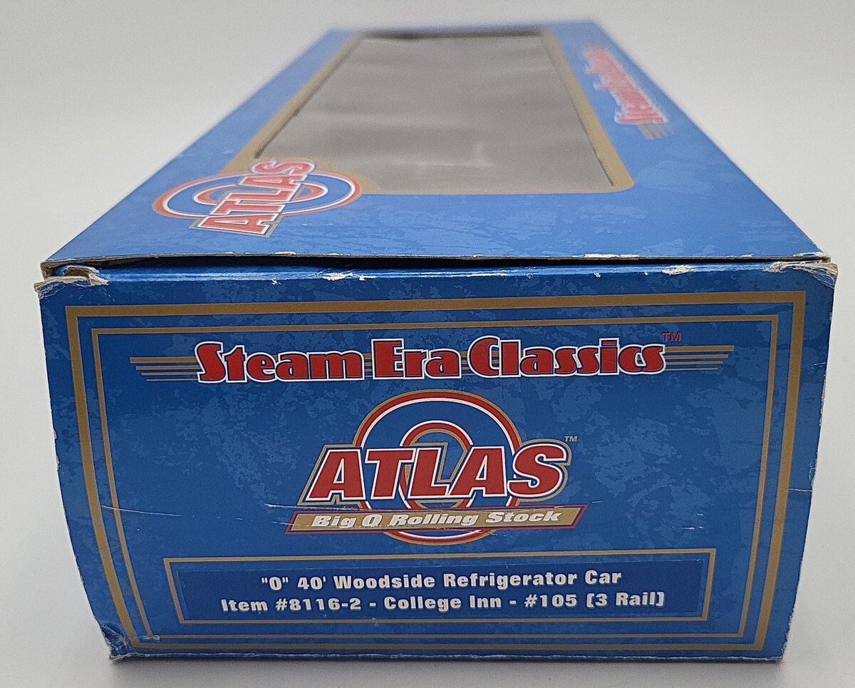 Atlas 8116-2 College Inn Reefer Car (3-Rail) EX/Box