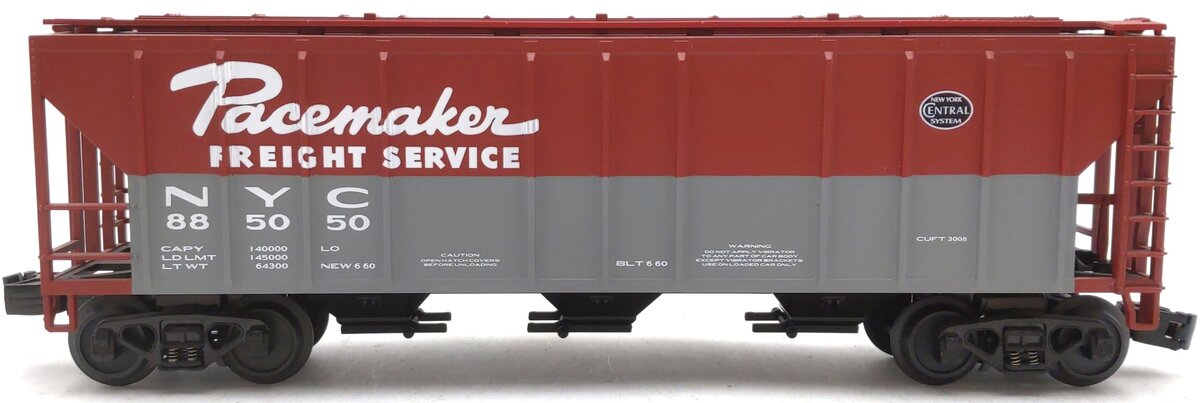 MTH 30-75207 New York Central PS-2 Discharge Hopper Car #885050 EX