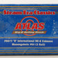 Atlas 6677 O Gauge Monongahela RW&B NE-6 Lighted Caboose (3-Rail) #64 EX/Box