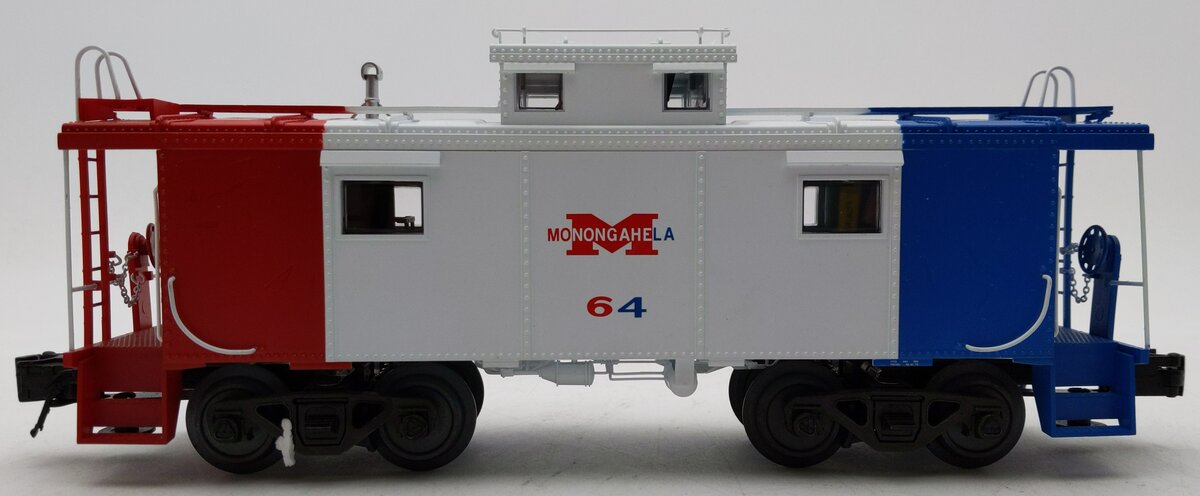 Atlas 6677 O Gauge Monongahela RW&B NE-6 Lighted Caboose (3-Rail) #64 EX/Box