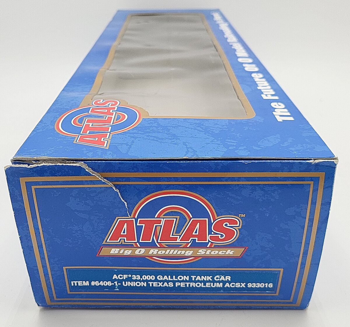 Atlas 6406-1 O Gauge Union Texas Petroleum 33,000 Gallon Tank Car #933016 EX/Box