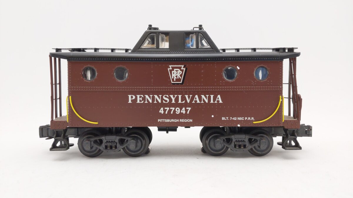 K-Line K615-1891 O Gauge Pennsylvania N5C Lighted Caboose #477947 EX/Box