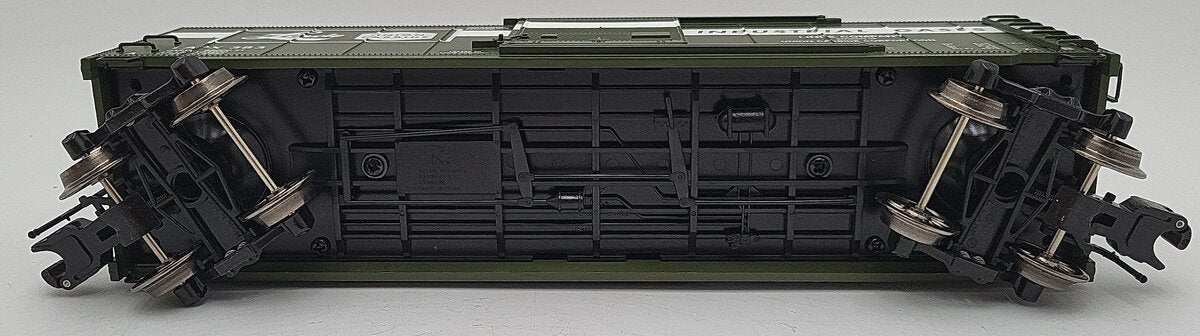 K-Line 6-22414 O Gauge Linde Union Carbide Boxcar #383 w/Interior Aluminum Tank LN/Box