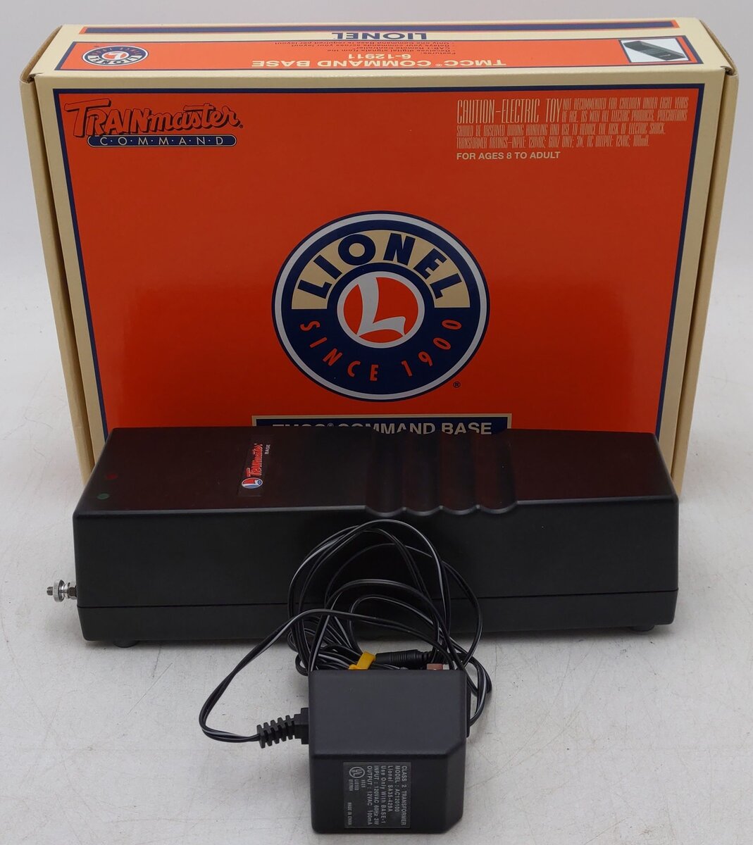 Lionel 6-12911 O Gauge TMCC Trainmaster Command Base EX/Box