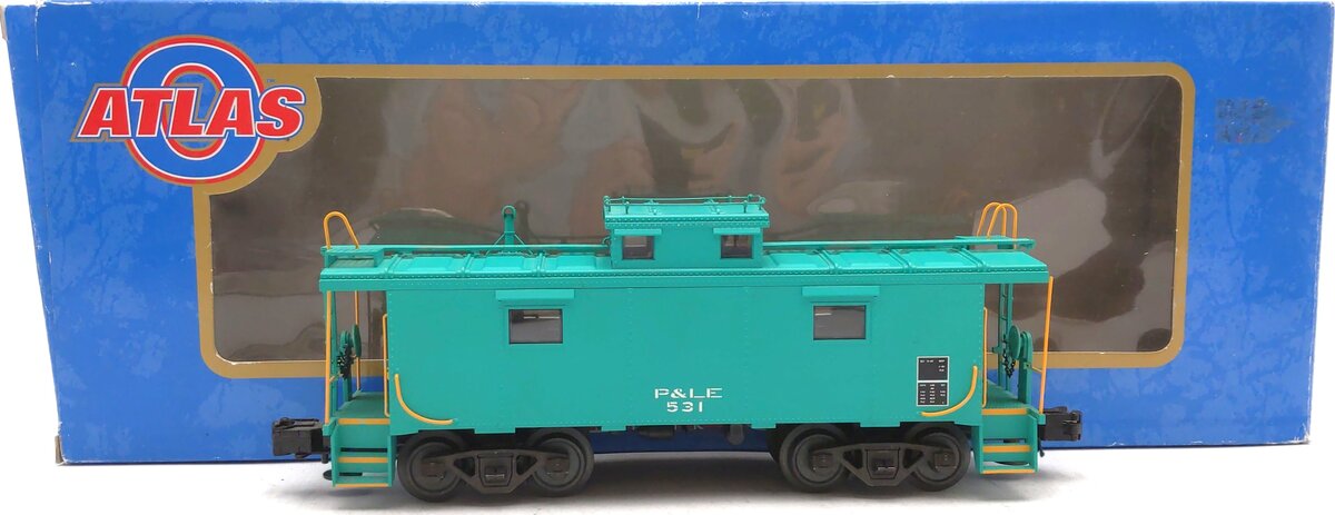 Atlas 6680 O Pittsburgh & Lake Erie International NE-6 Caboose #531 (3-Rail) EX/Box