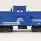K-Line K613-1411 O Gauge Conrail Bay Window Illuminated Caboose #1411 EX/Box