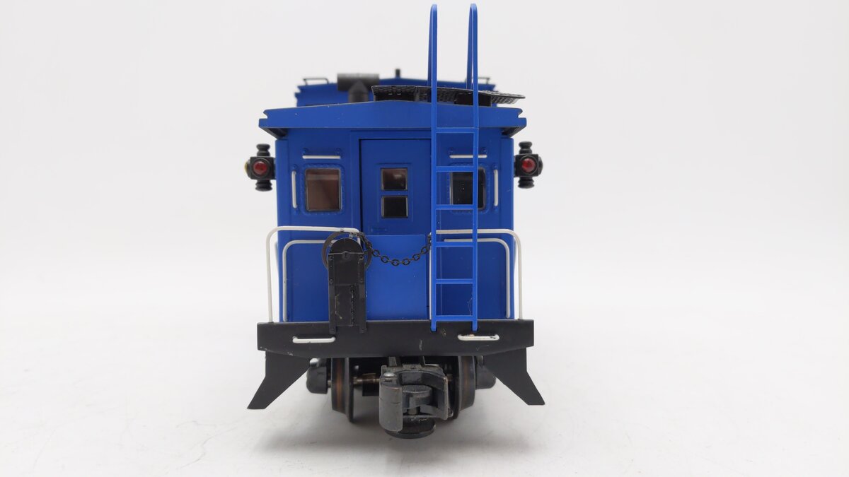 K-Line K613-1411 O Gauge Conrail Bay Window Illuminated Caboose #1411 EX/Box