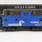 K-Line K613-1411 O Gauge Conrail Bay Window Illuminated Caboose #1411 EX/Box