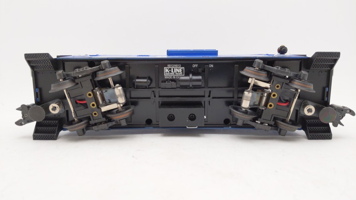 K-Line K613-1411 O Gauge Conrail Bay Window Illuminated Caboose #1411 EX/Box
