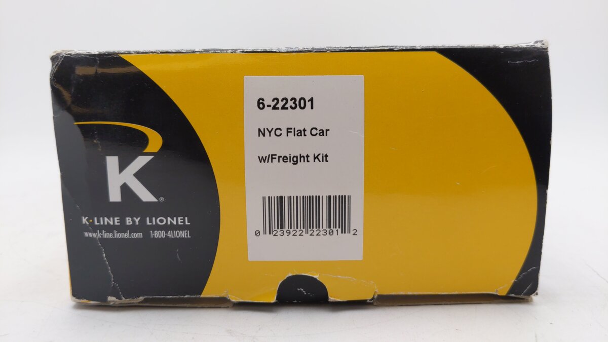 K-Line 6-22301 NYC Flat Car #506090 LN/Box