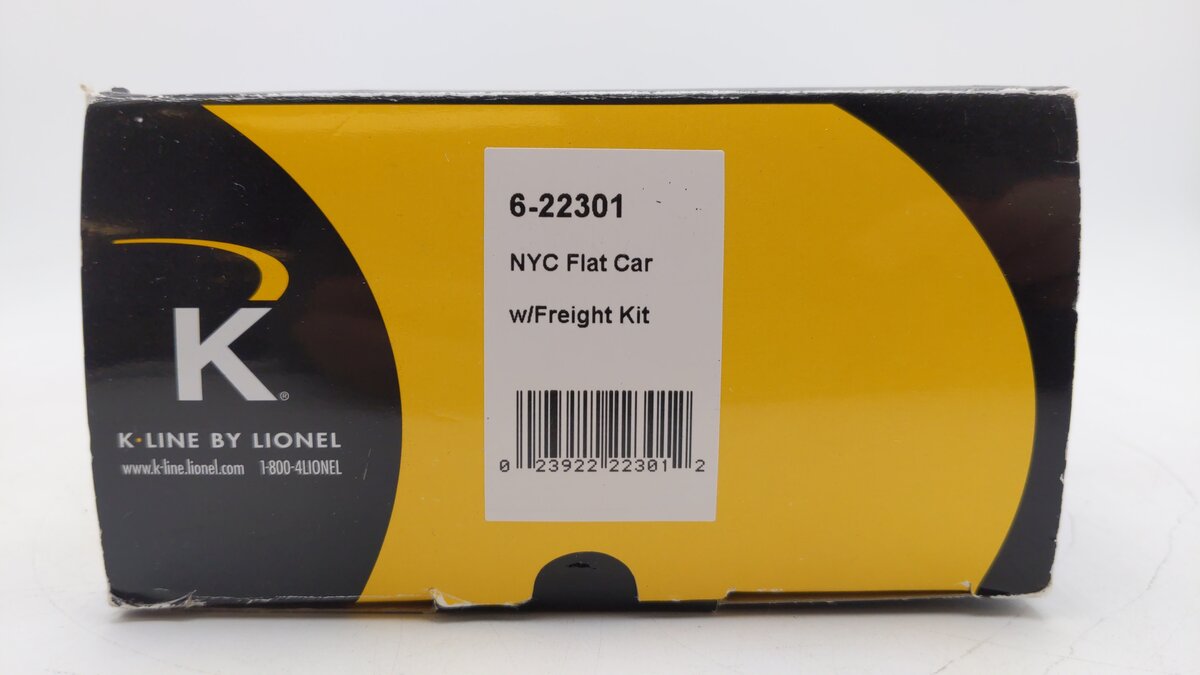 K-Line 6-22301 NYC Flat Car #506090 LN/Box