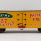 K-Line K762-5202 O Gauge Heinz Wood-Sided Refrigerator Car LN/Box
