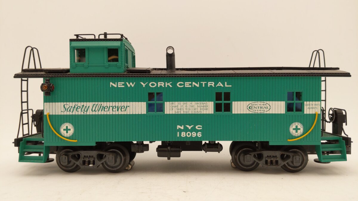 K-Line K616-1752 O Gauge NYC Wood Sided Caboose #18096 EX/Box