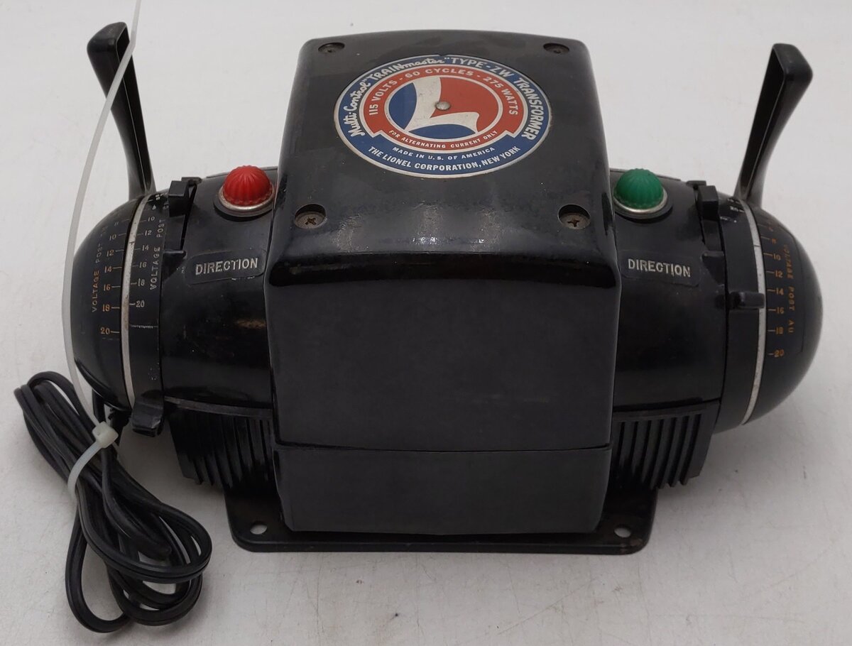 Lionel ZW O Gauge Vintage Trainmaster 275 Watt Transformer with Whistle VG