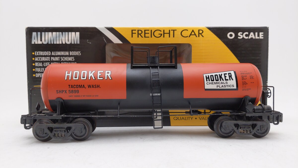 K-Line K6341-8011 O Gauge Hooker General Purpose Tank Car #5899 EX/Box