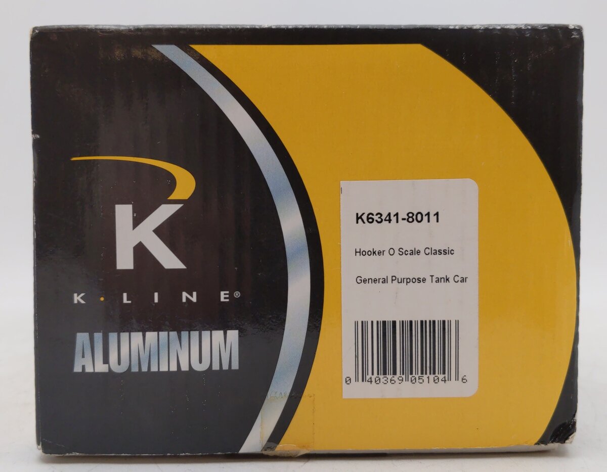 K-Line K6341-8011 O Gauge Hooker General Purpose Tank Car #5899 EX/Box