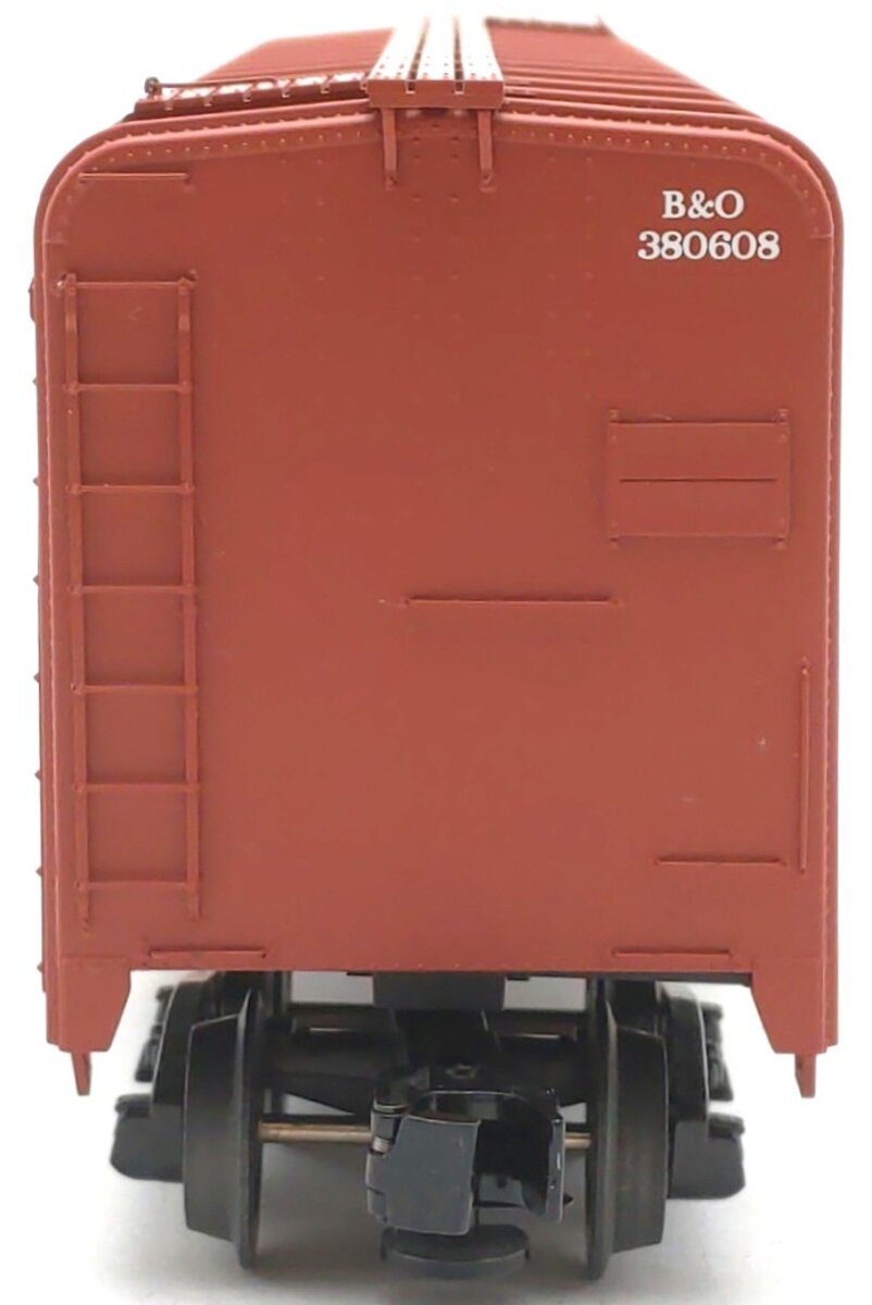Weaver G23003 O B&O Wagontop Box Car / Box Car Red - Flat Panel Door (3Rail) EX