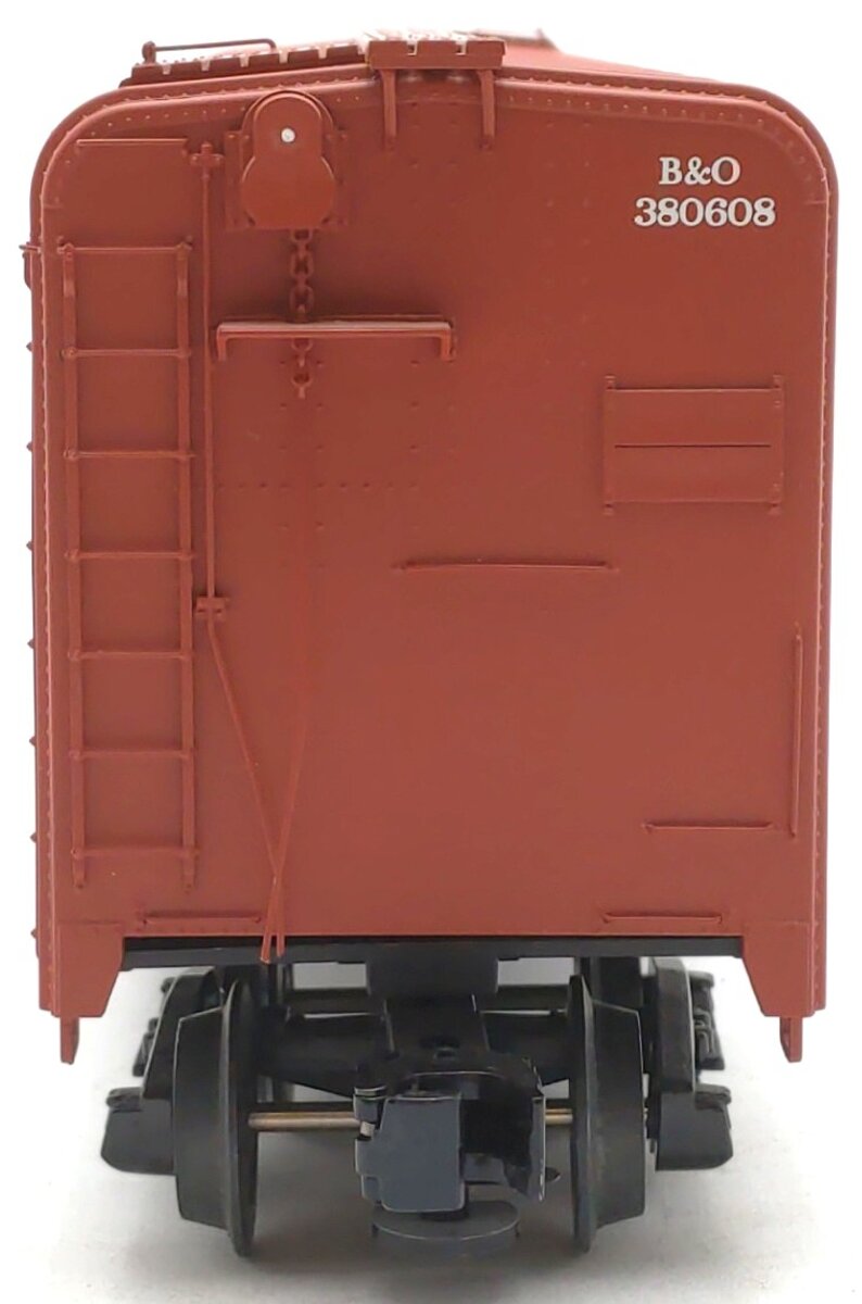 Weaver G23003 O B&O Wagontop Box Car / Box Car Red - Flat Panel Door (3Rail) EX
