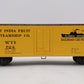 K-Line K762-8032 O Gauge WIF Billboard Wood-Sided Reefer #724 EX/Box