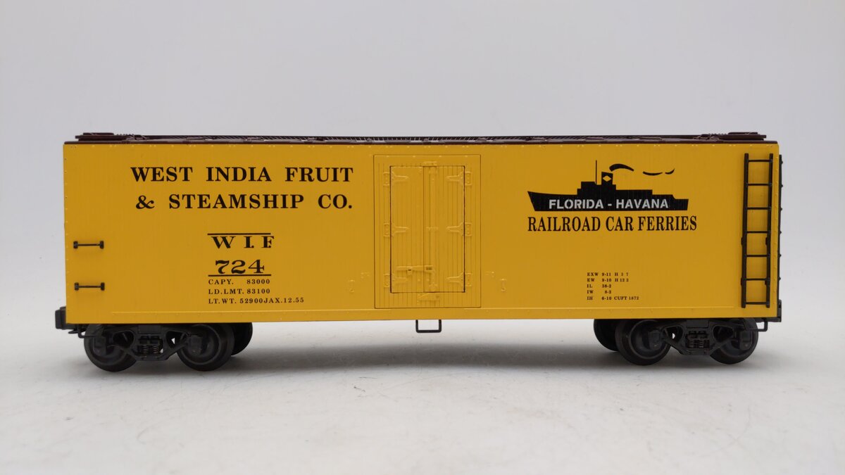 K-Line K762-8032 O Gauge WIF Billboard Wood-Sided Reefer #724 EX/Box