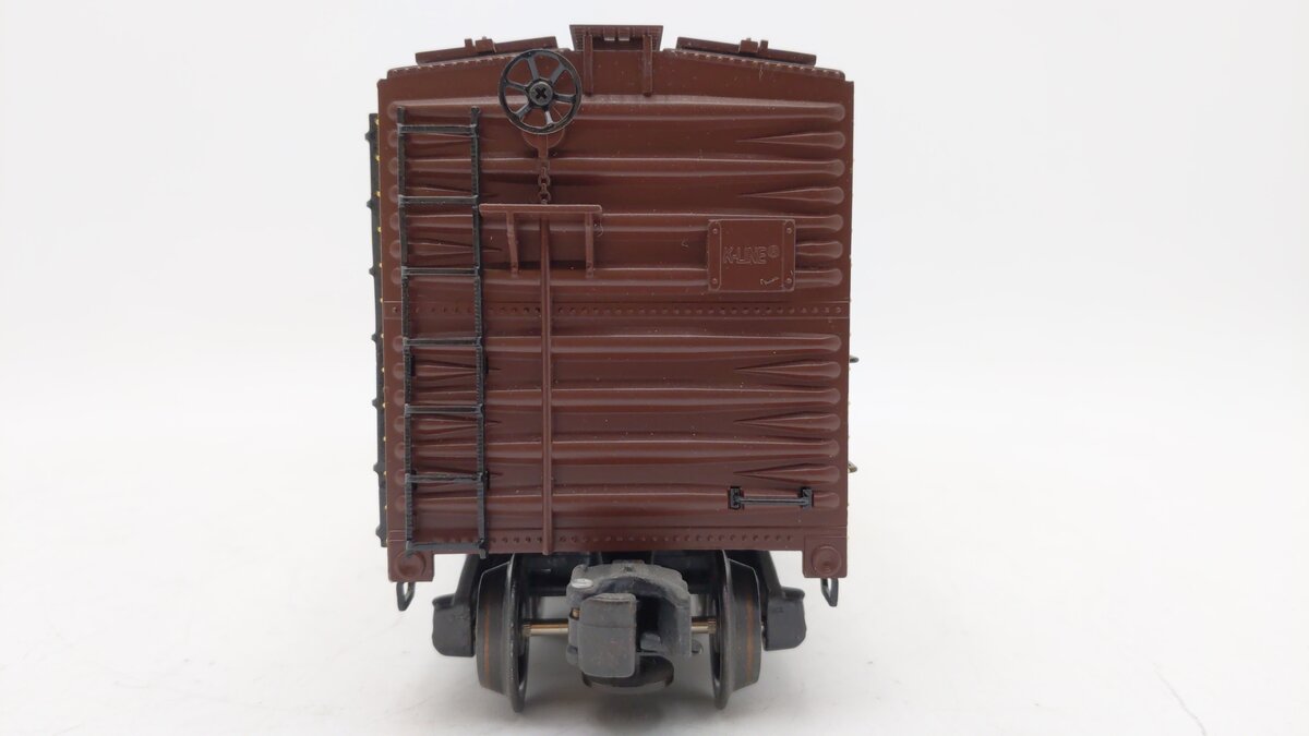 K-Line K762-8032 O Gauge WIF Billboard Wood-Sided Reefer #724 EX/Box