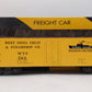 K-Line K762-8032 O Gauge WIF Billboard Wood-Sided Reefer #724 EX/Box