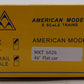 American Models 6026 S Scale Missouri Kansas Texas 46' Flat Car #663 EX/Box