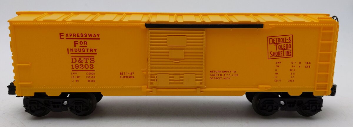 Lionel 6-19203 O Gauge Detroit & Toledo Shoreline Box Car LN/Box