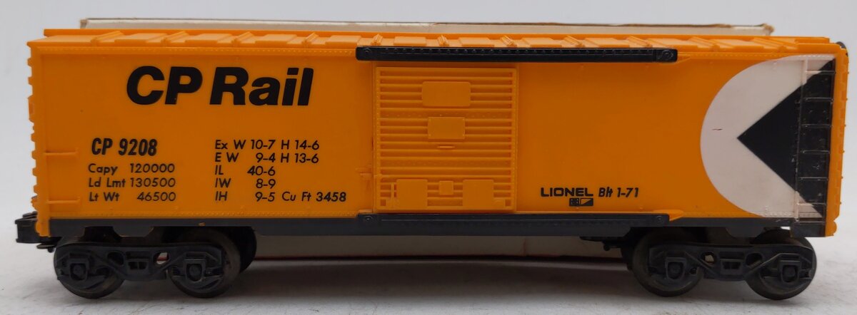 Lionel 6-9208 CP Rail Boxcar EX/Box