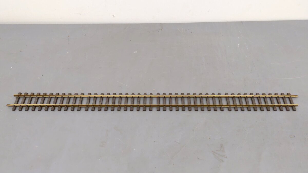 LGB & REA G Scale Assorted Straight & Curved Brass Track: 1000, 1100, 10000 [16] VG