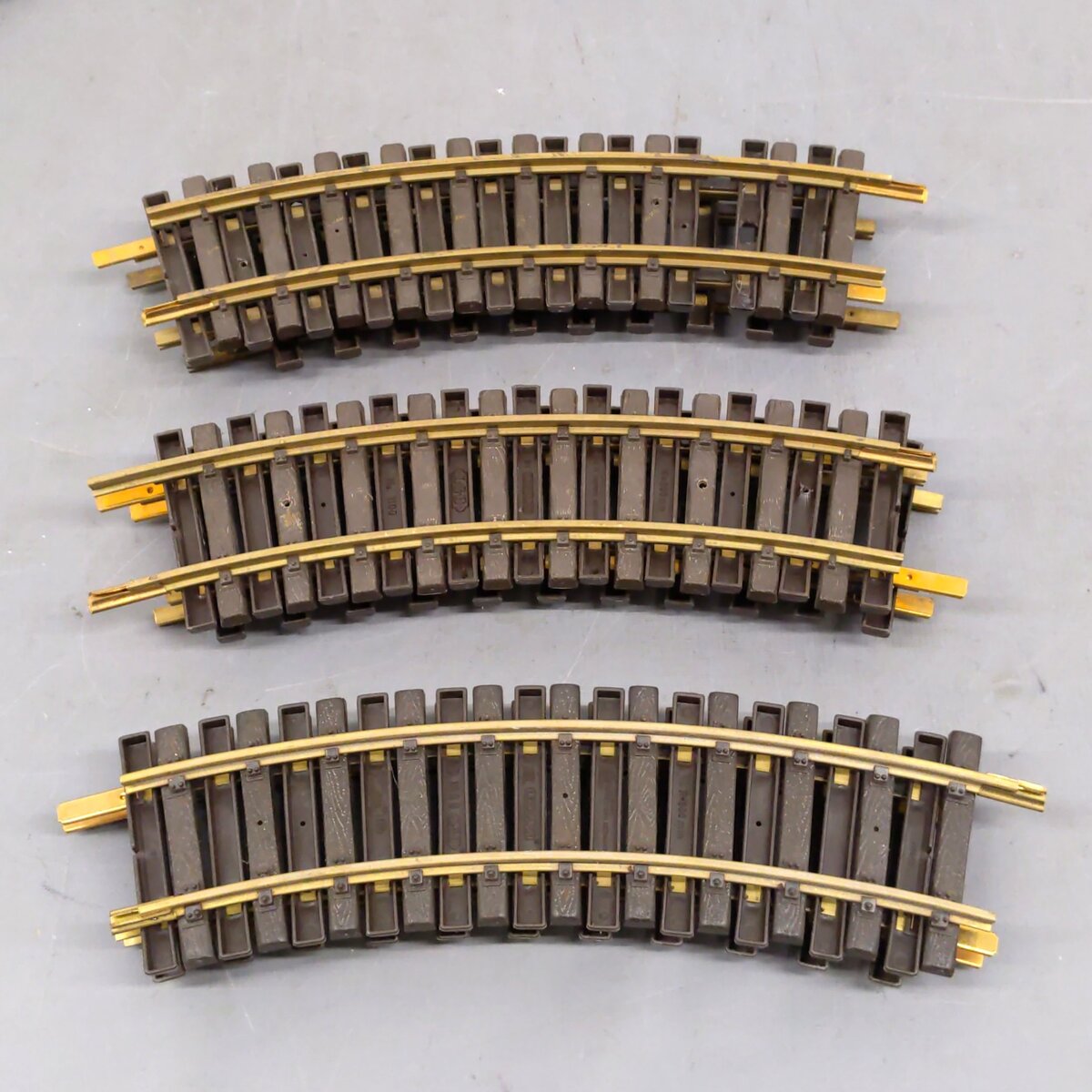 LGB & REA G Scale Assorted Straight & Curved Brass Track: 1000, 1100, 10000 [16] VG