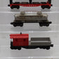 Lionel Vintage O Gauge Freight Cars: 6472, 6119, 6465, 6414, 6414 [5] VG