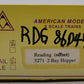 American Models 3271 S Scale Reading 2 Bay Hopper #86044 EX/Box