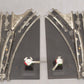MARX & Lionel Assorted O Gauge Accessories #153,438,429,0416,O-27 [6] VG